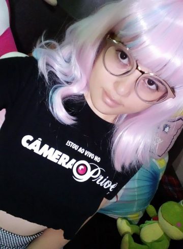 Camgirl cosplayer Naruko do Câmera Privê